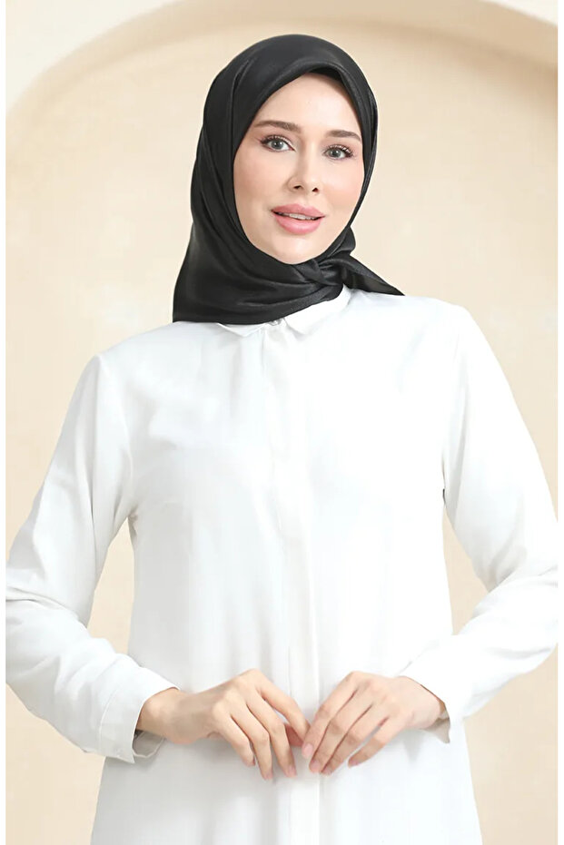 وشاح كريستال عادي 70252-01 أسود