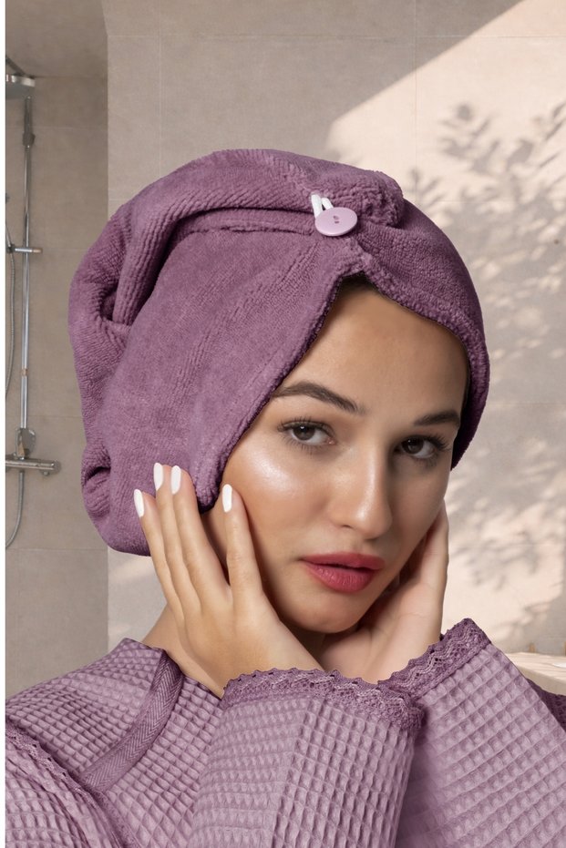 Elegant Bonnet Hair Thick Microfiber |   Hair Drying Cap |   Hair Towel |   Hair Drying Towel