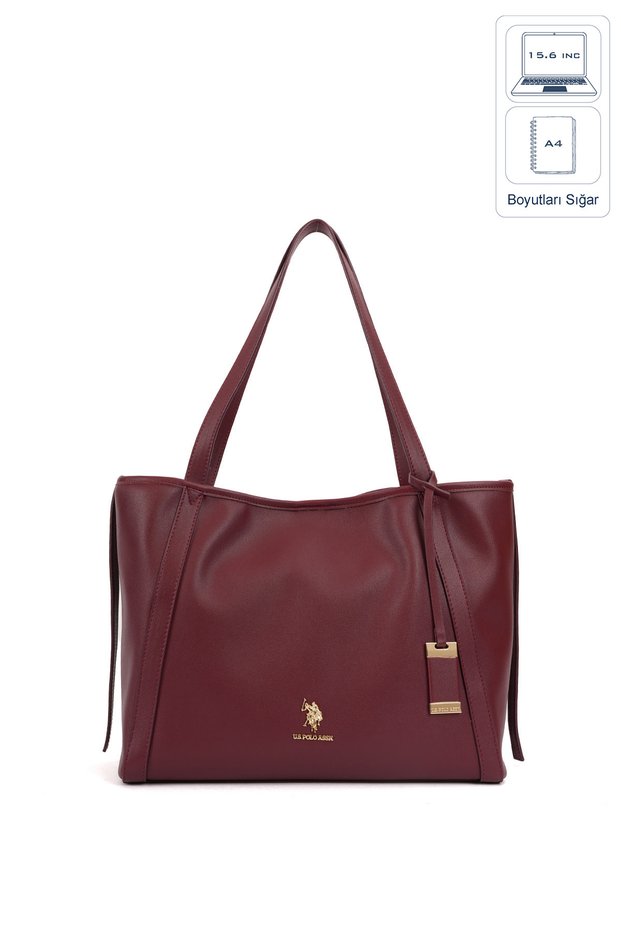 Burgundy Women's Shoulder Bag Us26589