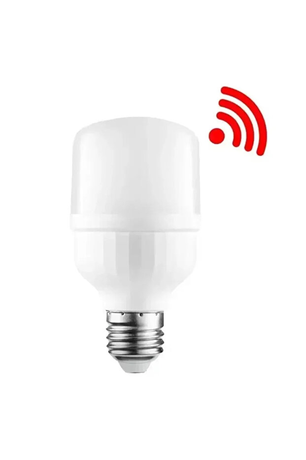 1 pcs E27 Sensor Bulb E27 220V Sound and Light Sensor Bulb PIR Sensor Light for Warehouses Hallways