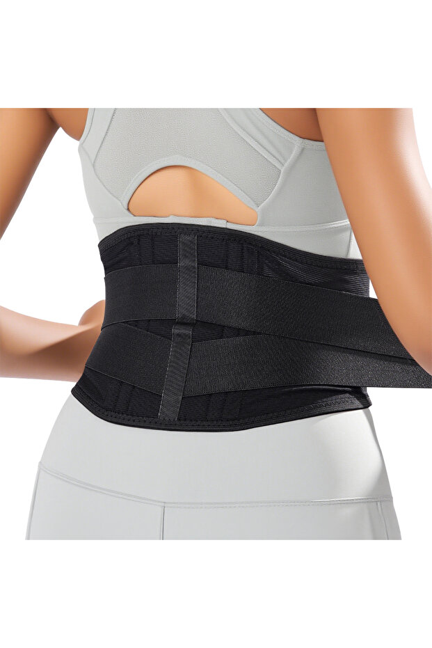 M Black Lower Back Brace for Men and Women, Back Brace for Lower Back, Sciatica,Scoliosis, Herniated