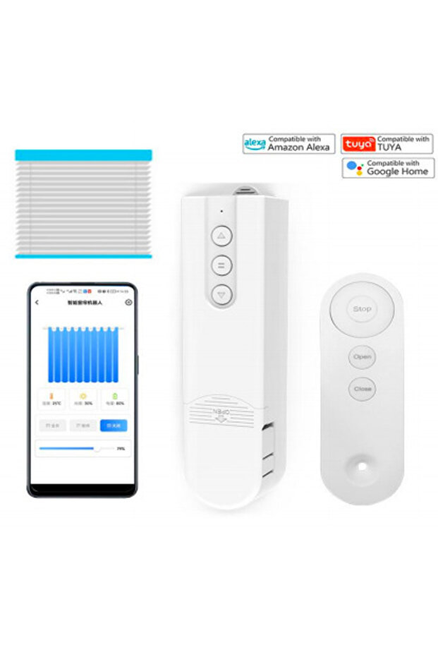 WIFI Version Smart Blind Motor USB Wifi Automatic Electric Roller Shutter Shadows for Tuya App Contr