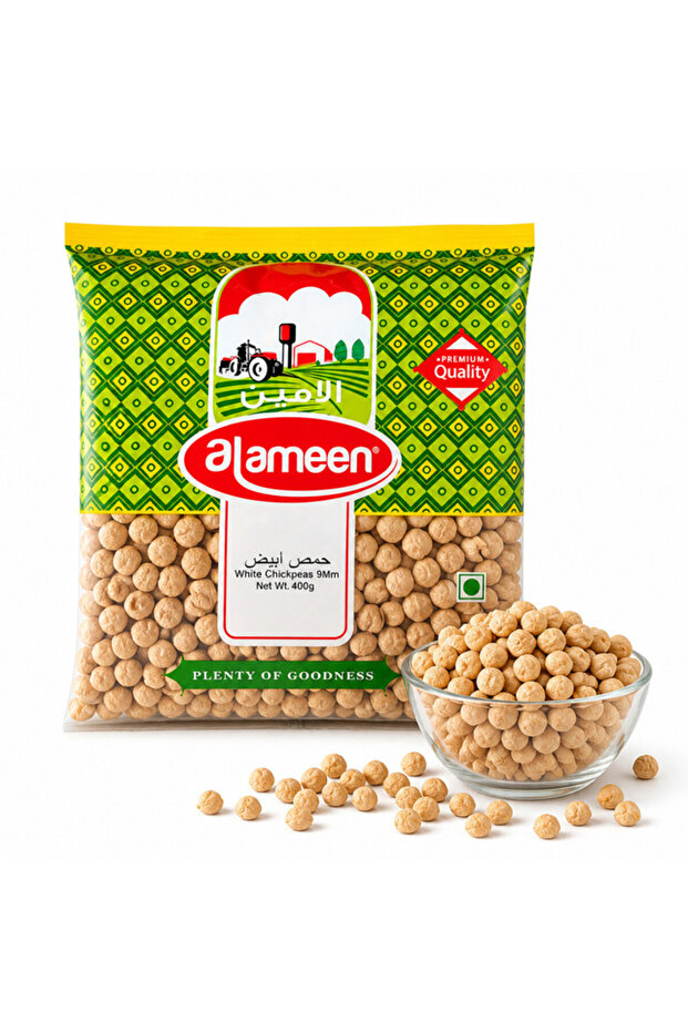 Al Ameen White Chickpeas 9mm 400g