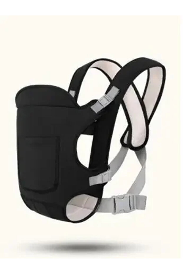 black 4-in-1 Baby Carrier Sling Versatile Multifunctional Shoulder Baby Carrier For All Seasons Four