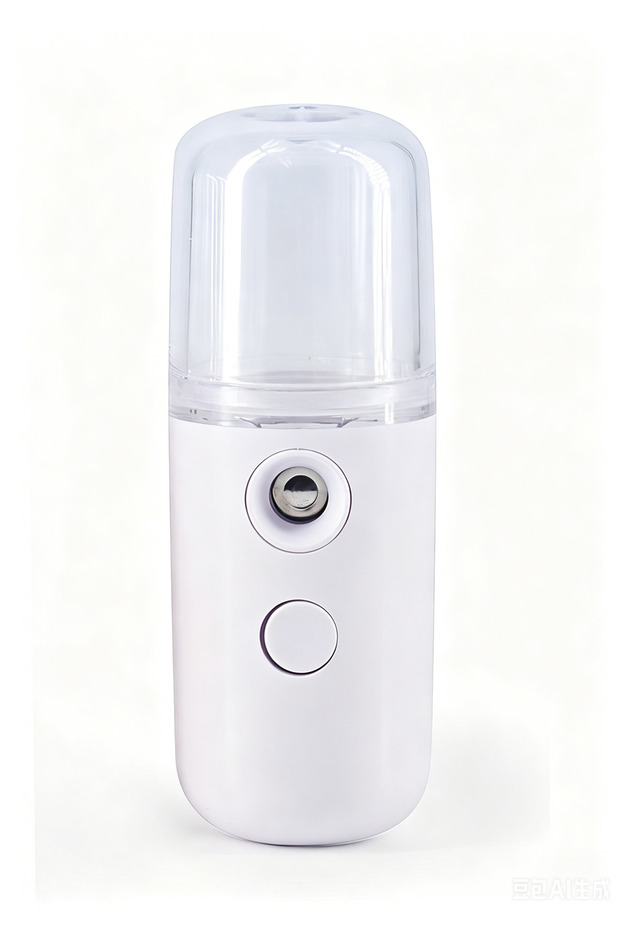 white 30ml Wireless Rechargeable Nano Mist Sprayer Portable Mini Face Humidifier Cool Fogger Skin Hy