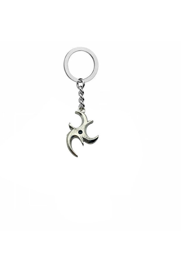 Naruto Ninja Star Keychain – Zamak Metal Unisex Anime Accessory