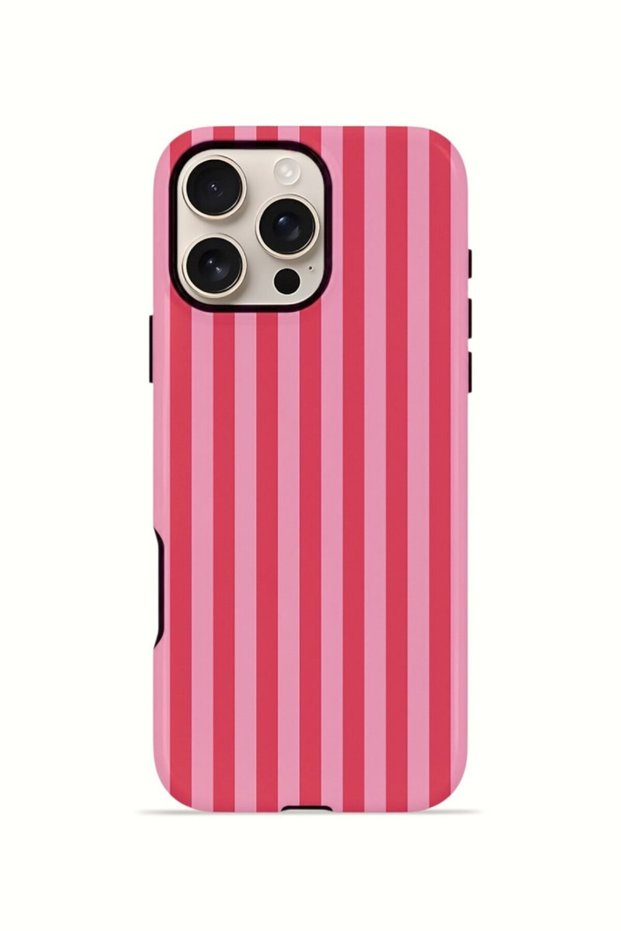 iPhone 16 Pro Vorian Dual Layer Case Raspberry Cabana