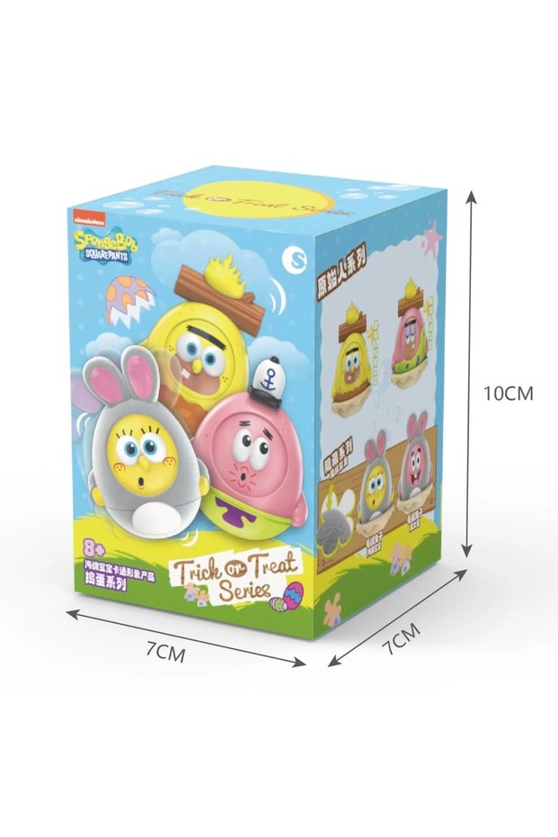 Random 1box SpongeBob SquarePants Figure Cartoon Image Mischief Series Patrick Star Tumbler Figure D