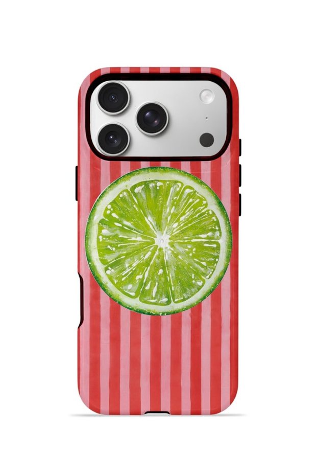 iPhone 17 Pro Max Vorian Dual Layer Case Lime Slice Pop
