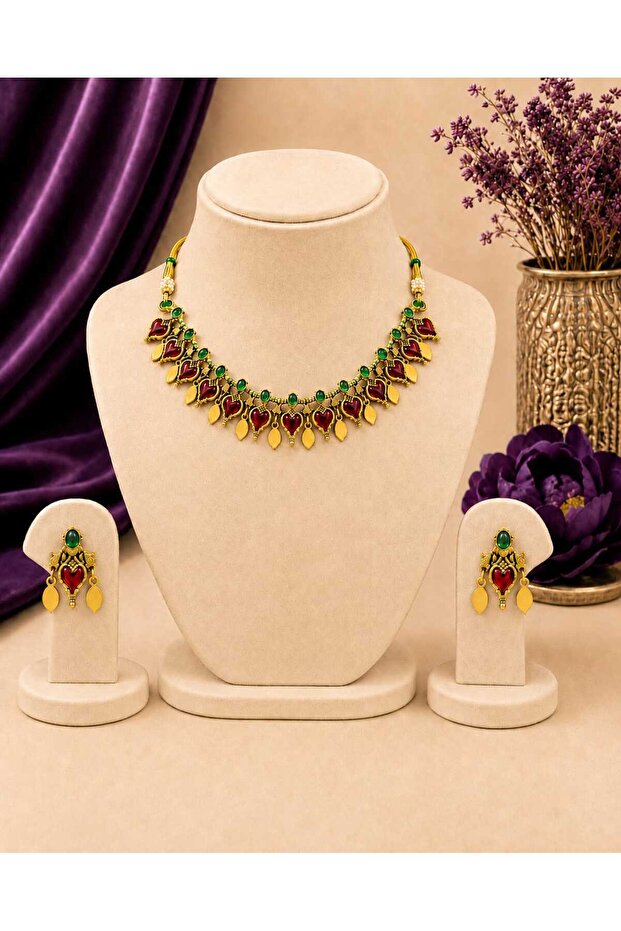 Palakka Ilakkathali Necklace Set