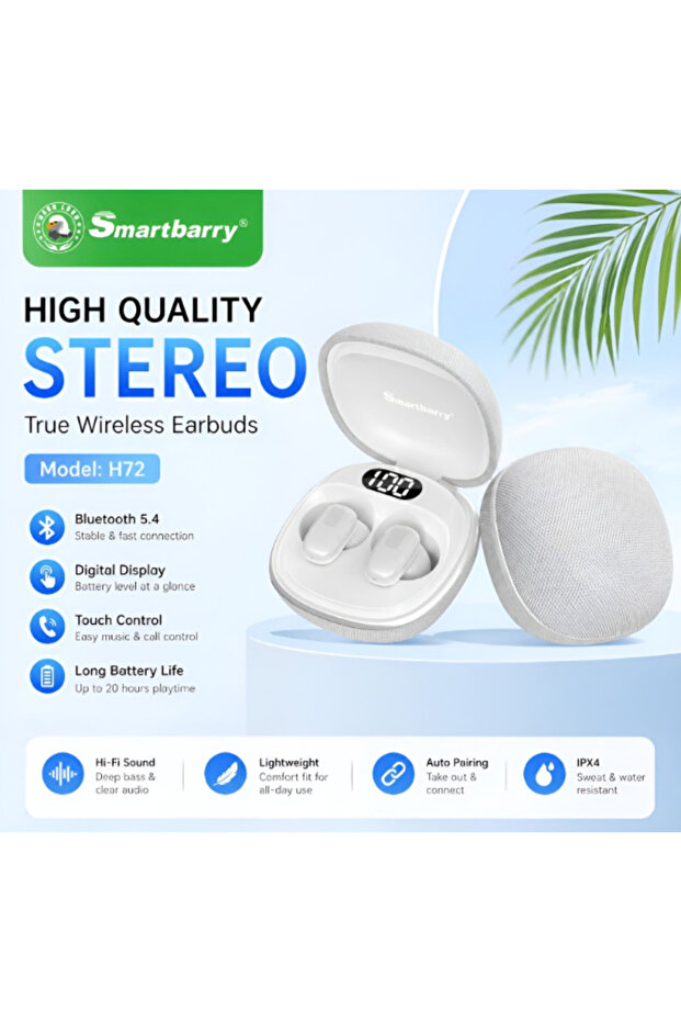 سماعات أذن لاسلكية SMARTBARRY H72، سماعات بلوتوث - 2