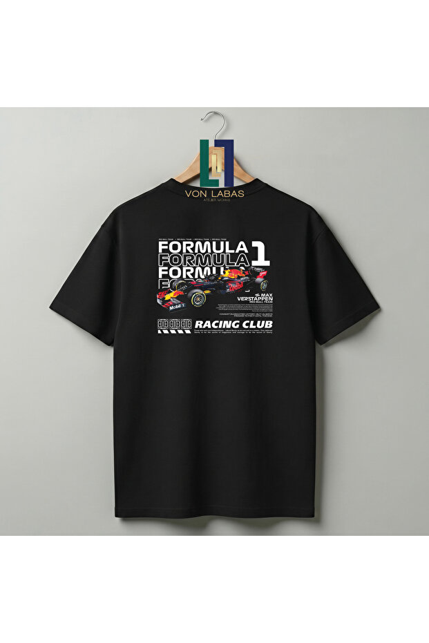 F1 Design Premium Cotton Unisex T-Shirt - High-Quality Custom Print