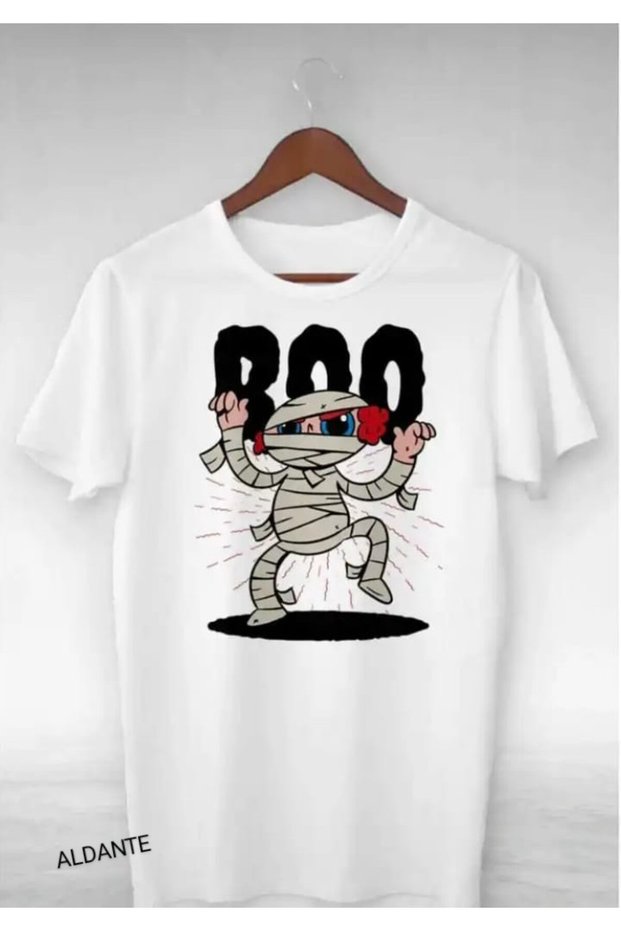 Unisex Men/Women Mummy Custom Printed Oversize Crew Neck T-Shirt Tshirt