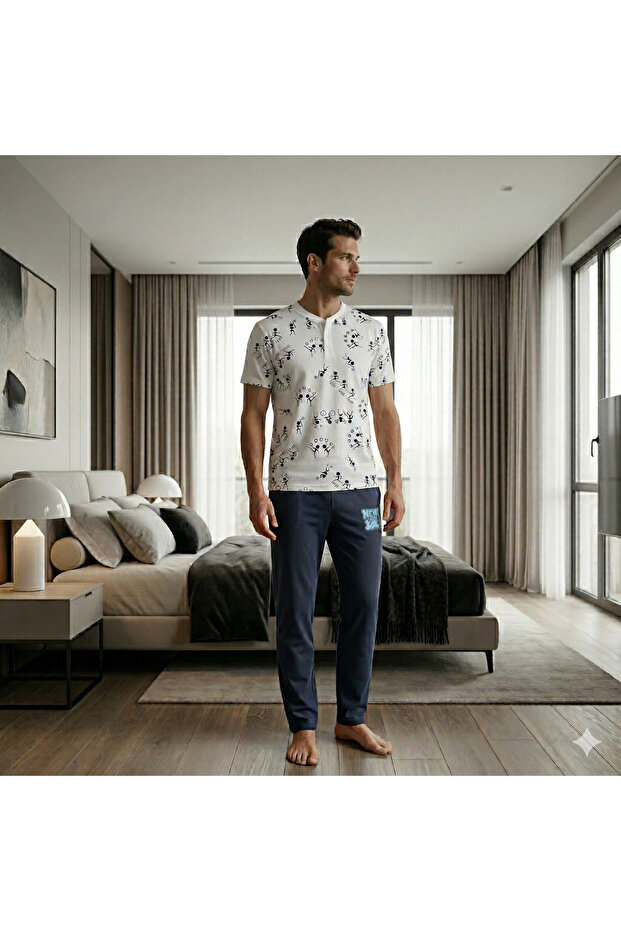Men's Pyjama Set S/S+L/P ETNVJ25-07, XL