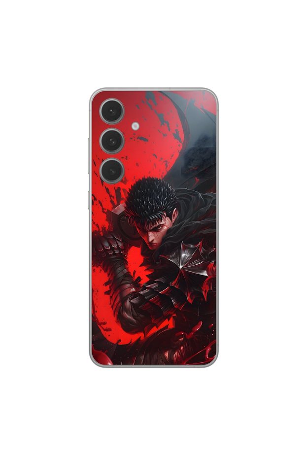 Samsung Galaxy S25 Fe Compatible Anime 2/3 Design Transparent Case