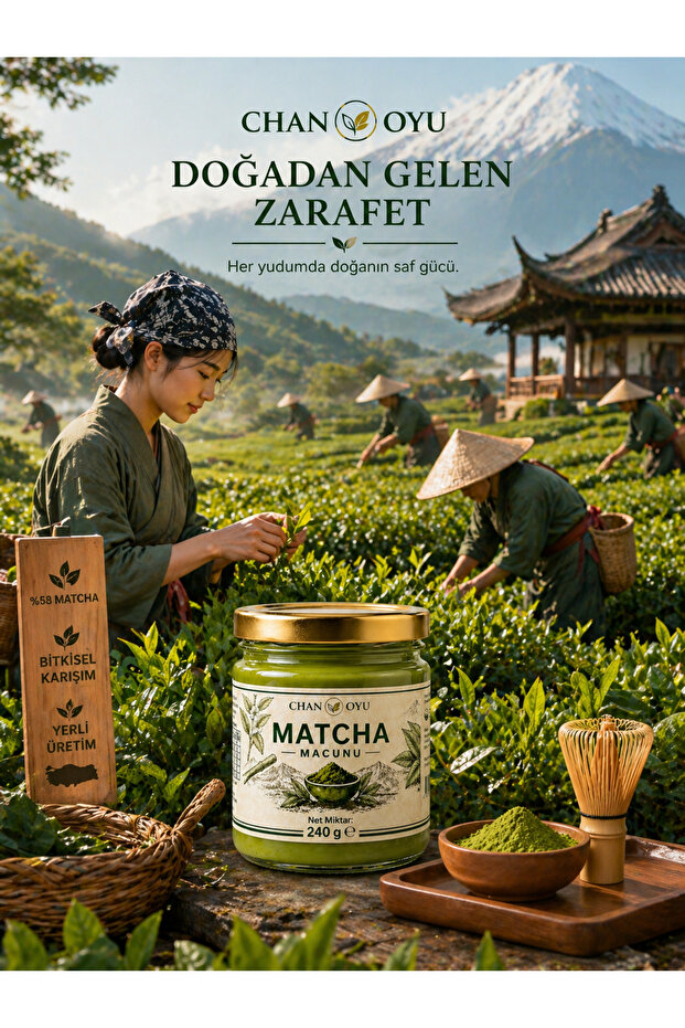 Matcha (Maça) Macunu 240 gr - 5