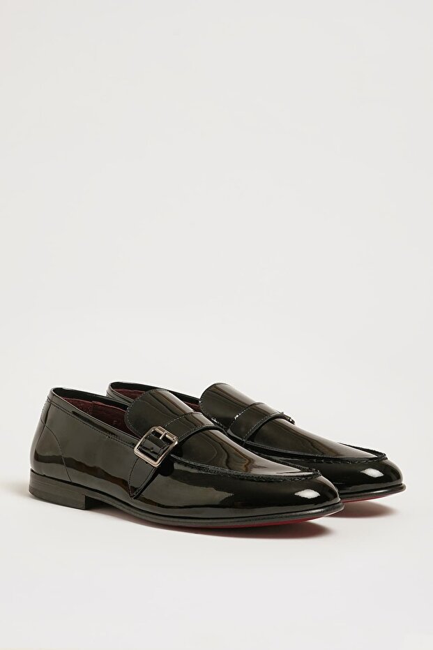 Alex Model Genuine Natural Leather Leather Sole Loafer Shoes