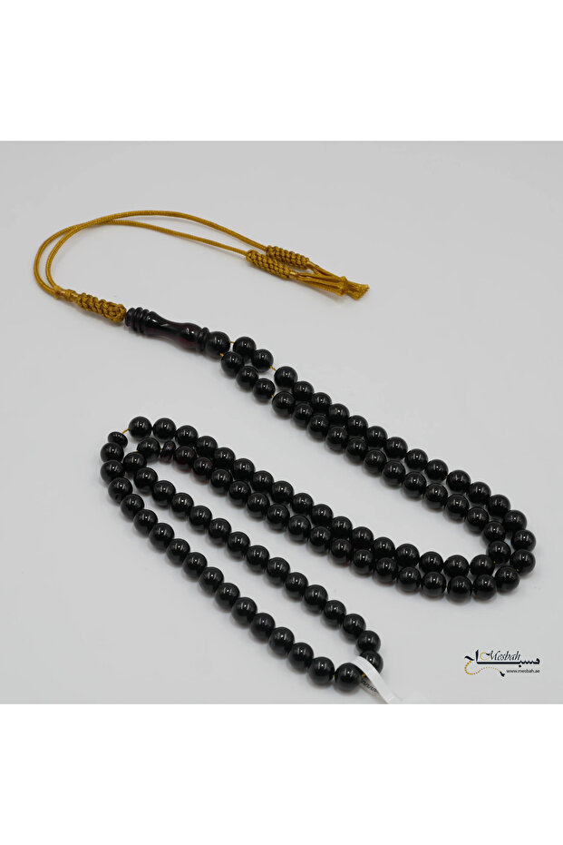 Treated Baltic Amber Rosary 99 beads 18g 6.5 mm