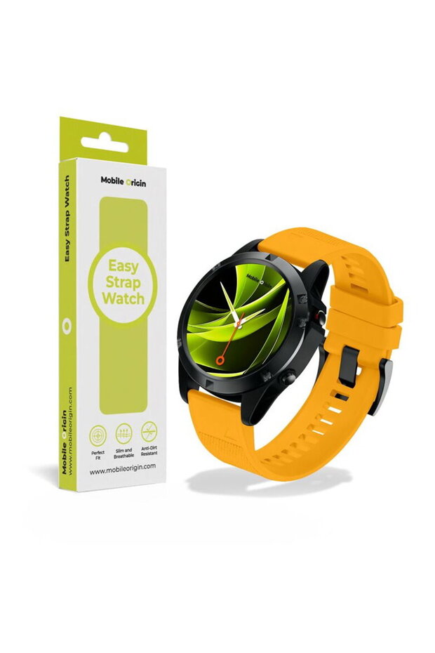 Easy Strap Watch 22mm Yellow