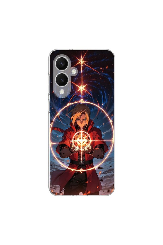 Samsung Galaxy S25 Edge Compatible Anime 6/1 Design Transparent Case
