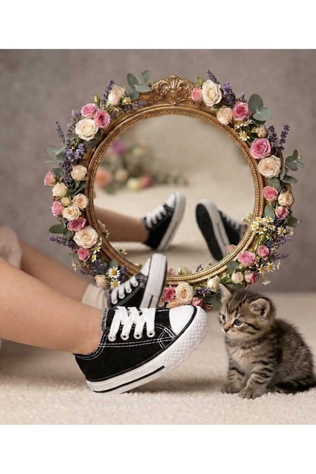 Unisex Baby and Child Casual Sneaker Linen Shoes