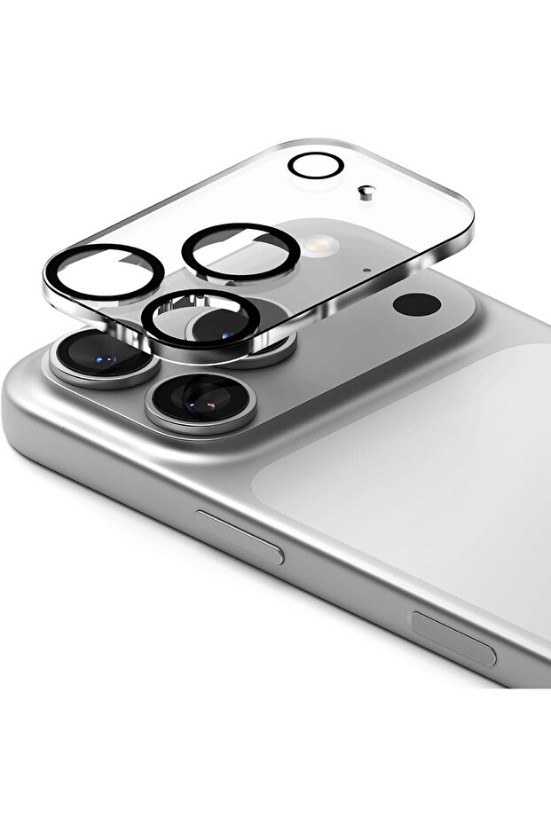 Camera Glass Compatible with iPhone 17 Pro Camera Lens Protector [2 Pack] [Case Friendly] HD Clear Scratch Resistant 9H Tempered Glass