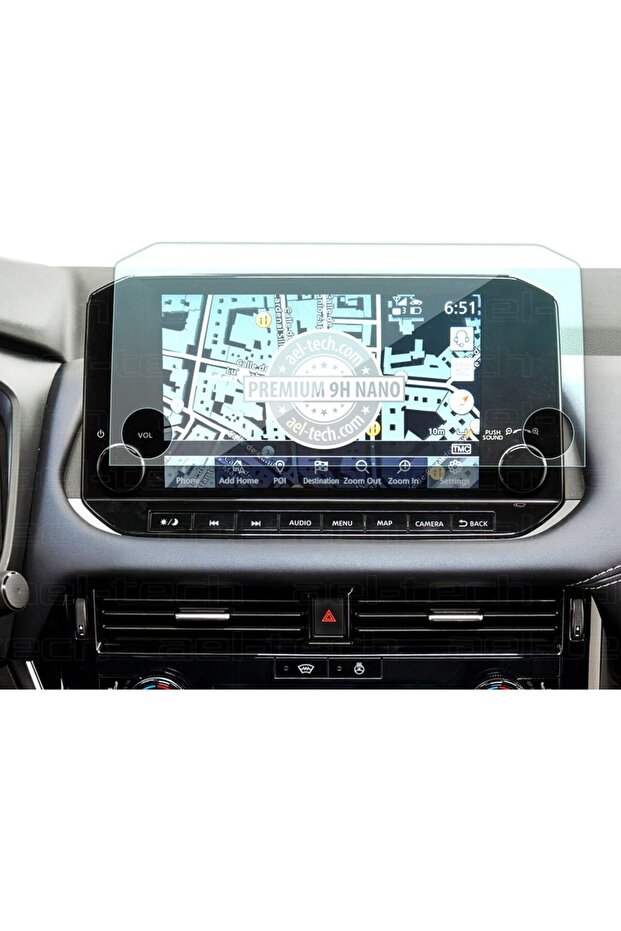 Nissan Qashqai Platinum Premium Compatible 9 Inch Navigation 9H Nano Screen Protector 2021-2023