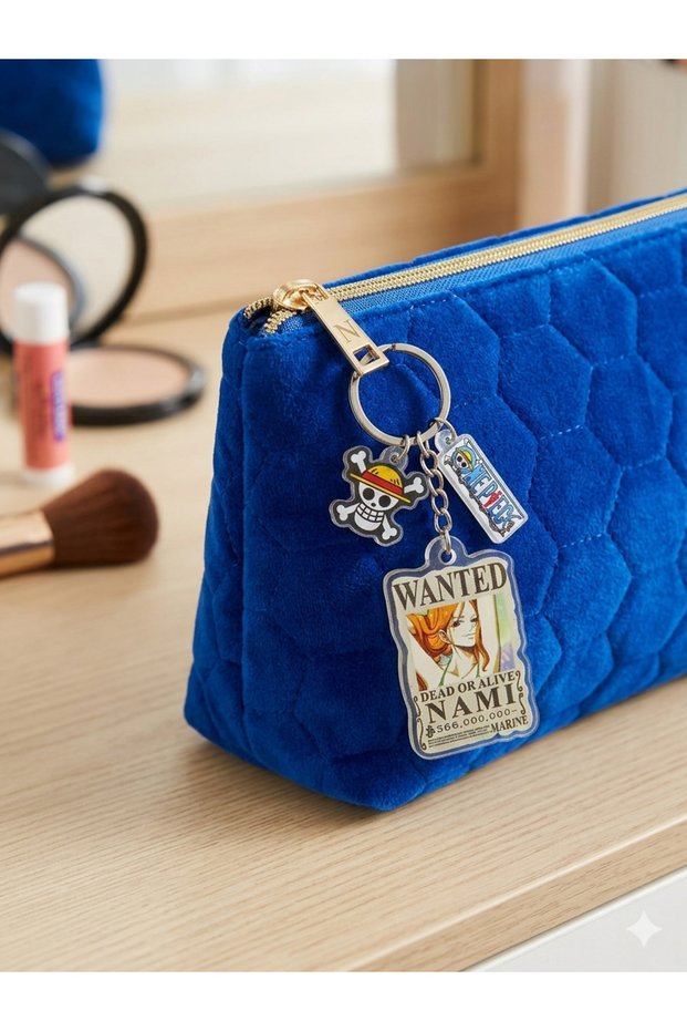 Owl Bag One Piece Wanted Series Nami Patterned Acrylic Keychain Bag Ornament