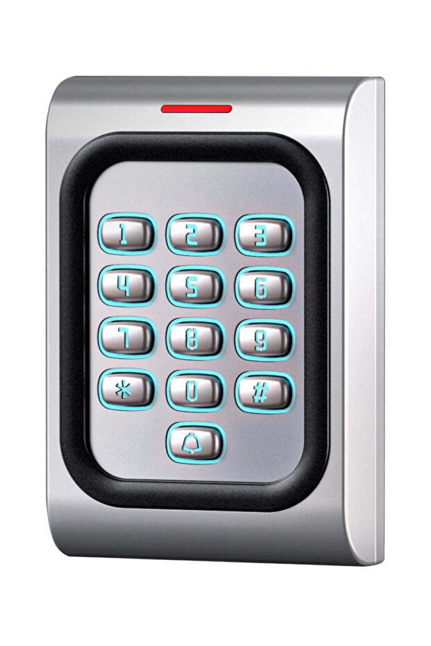 لوحة مفاتيح معدنية K100EM E-W TUYA للتحكم في الدخول مع كابل مقاوم للماء