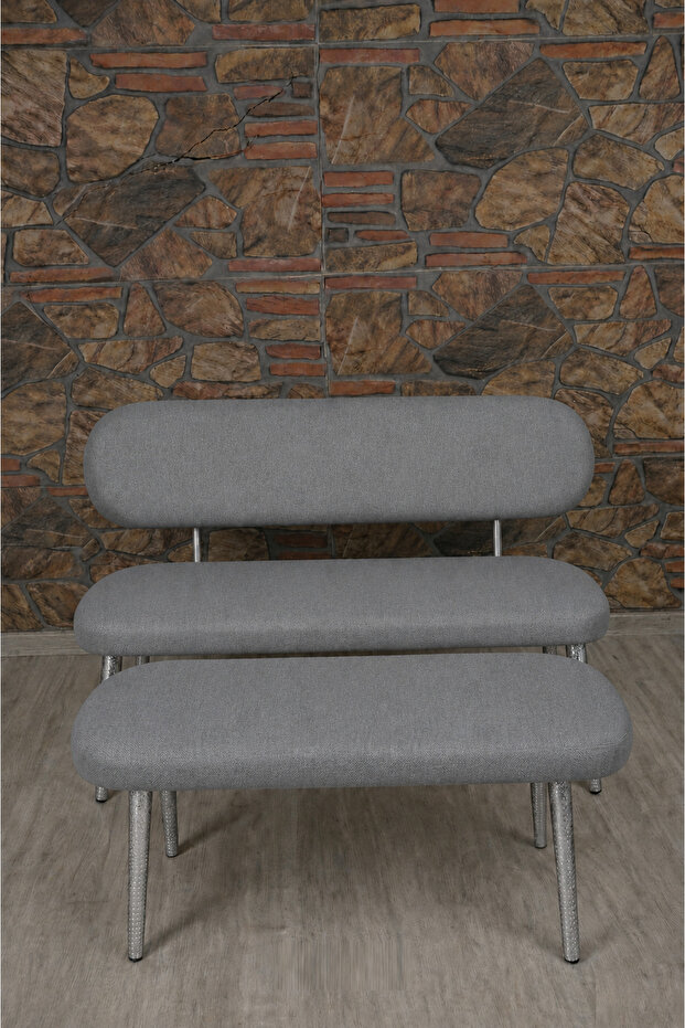 Cushion and Pouf Set Cover Set