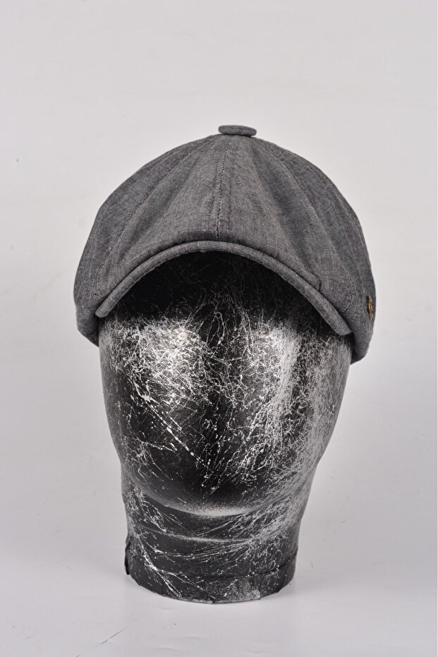 100% Cotton Summer Model British 8-Piece Cap Hat