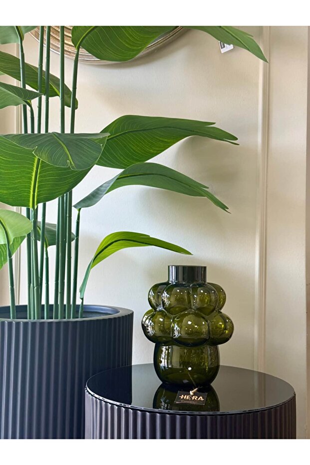 Bubble Green Vase