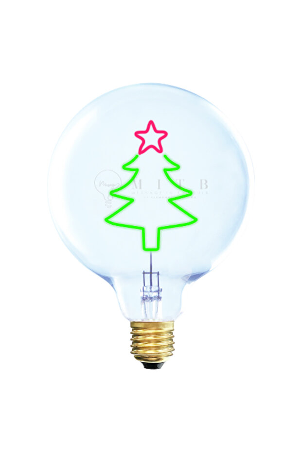 Decorative Christmas tree lamp with festive design for holiday home lighting, suitable for seasonal decor and creating a warm ambiance