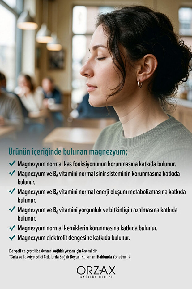 Magnezyum Complex 60 Tablet x 2 Adet - 4