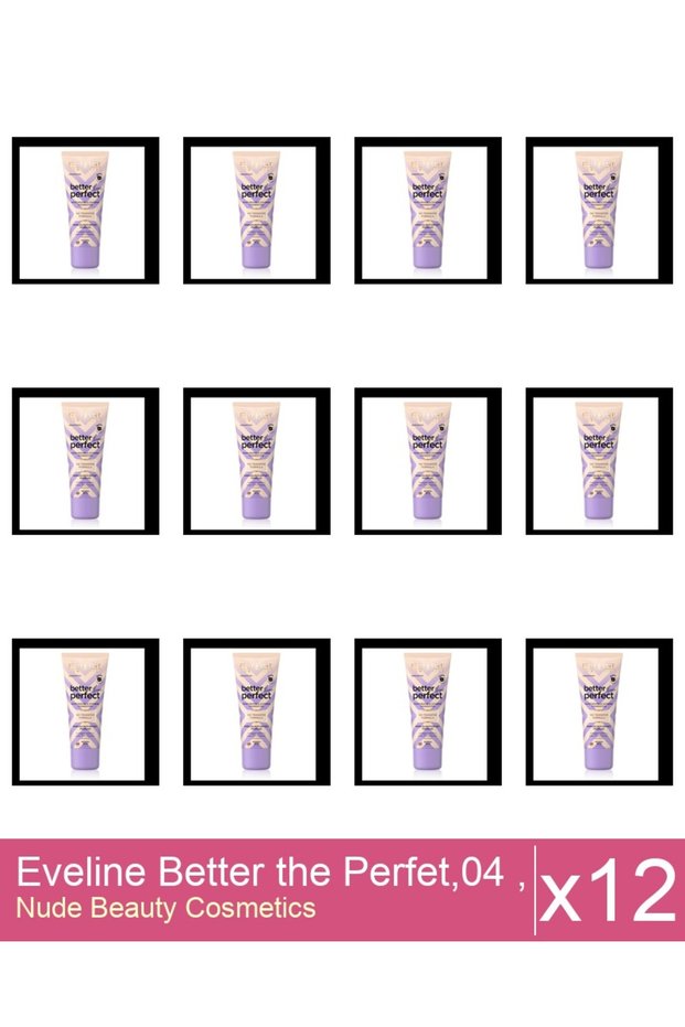 Set 12x Eveline Better the Perfet,04 , ( -beige) 30 ml