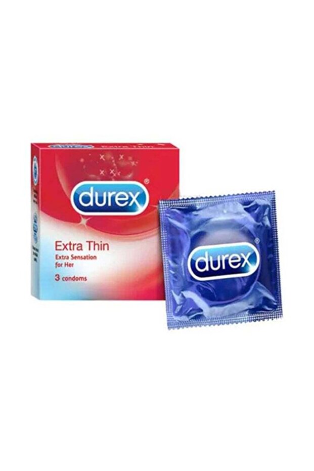 Durex Extra Thin Condom - 3 Pieces