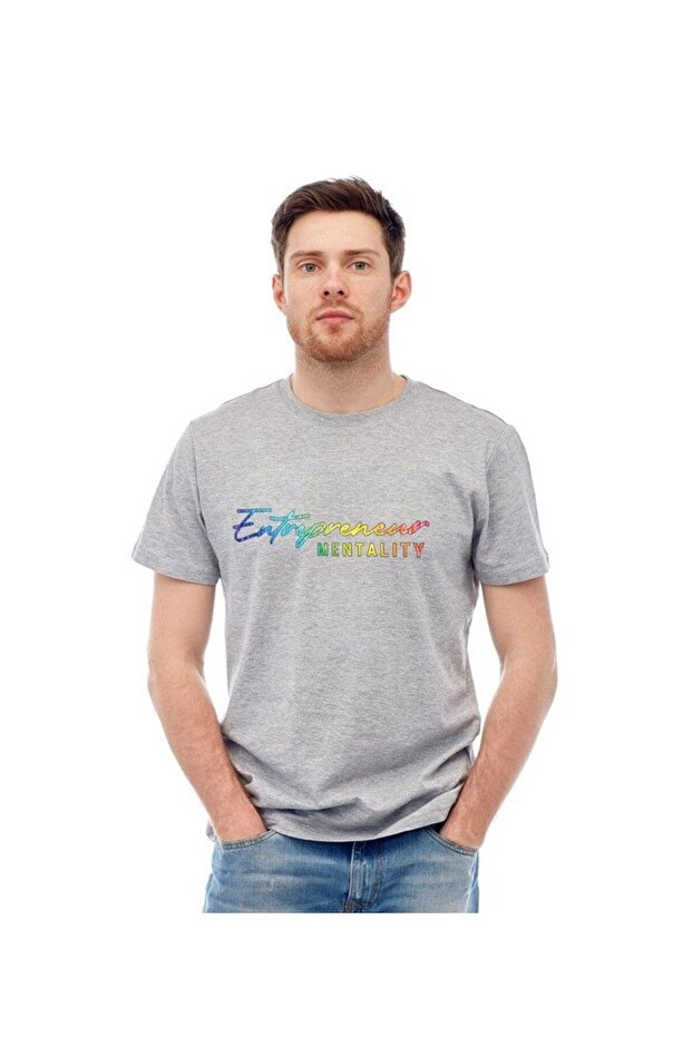 Unisex Printed Design T-Shirt (Entrepreneur Mentality)| Round Neck Regular Fit T-shirt