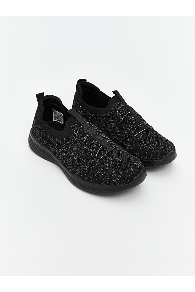 Alita City Lcw Steps Black Women's Sneaker with a Difference