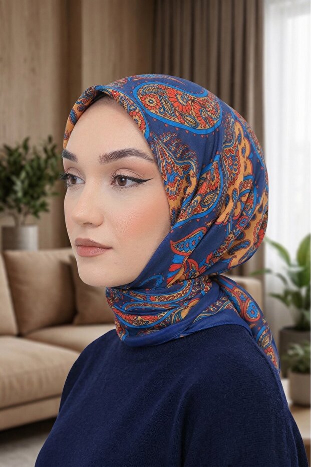 Patterned Soft Scarf - 021 - 2