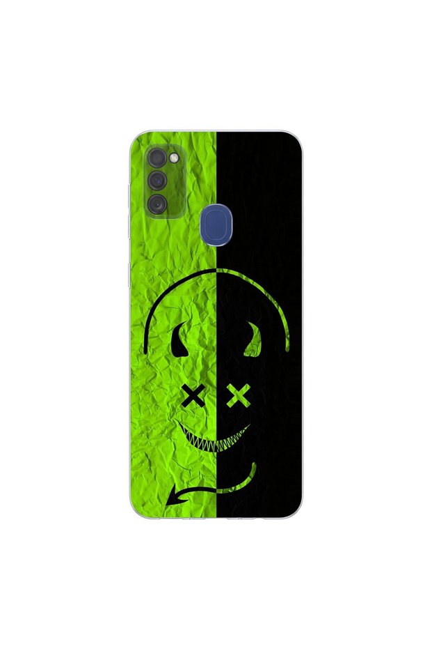 Samsung Galaxy M30S Compatible Devil 1 Design Transparent Case
