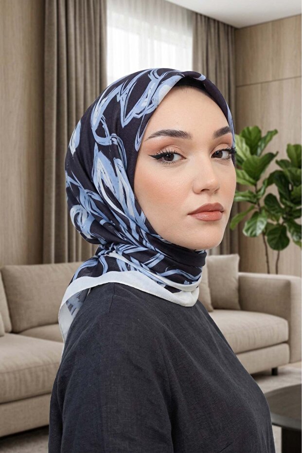 Patterned Soft Scarf - 042 - 2