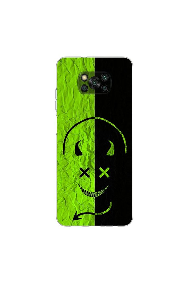 Poco X3 Pro Compatible Devil 1 Design Transparent Case