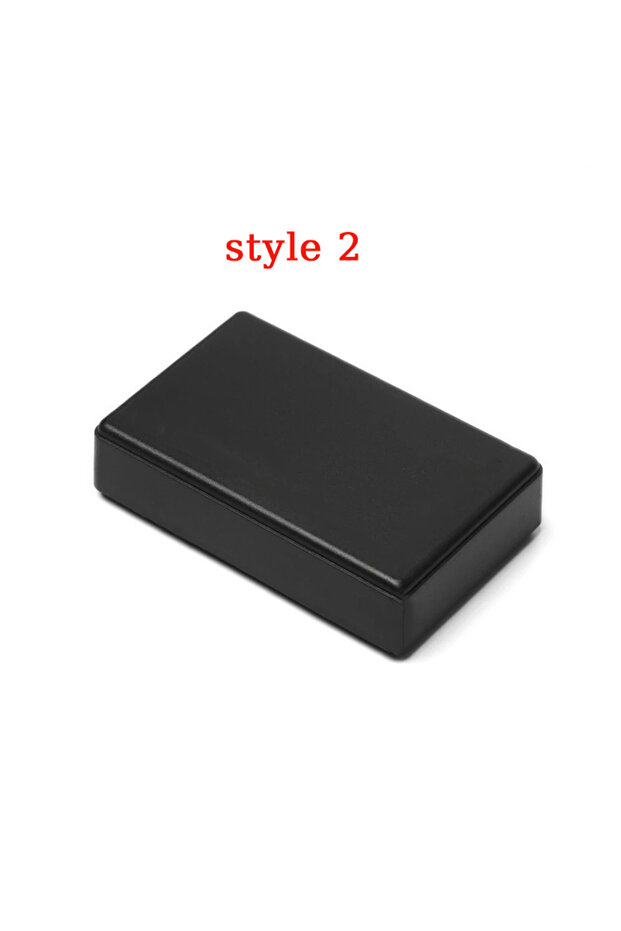 black 1pc style2 Electronic Supplies Waterproof ABS Plastic Project Box Storage Case Housing Instrum