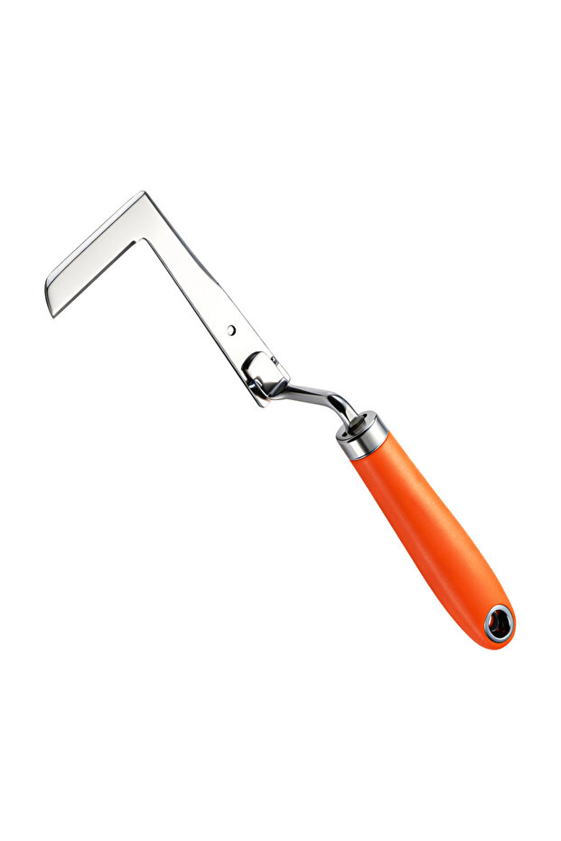 1pc Stainless Steel Weed Removal Tool - 3-Sided Blade Weed Puller Tool Ergonomic Grip, Bending-Resis