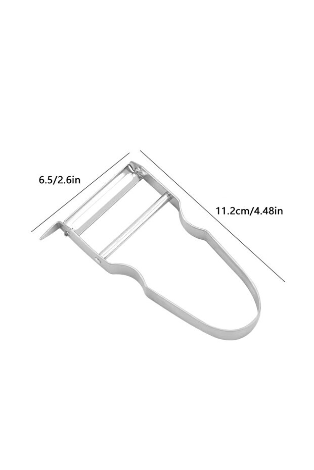ONE SIZE 1Pcs Stainless Steel Peeler Kitchen Vegetable Fruit Peeler Potato Slicer Carrot Peeler Mult