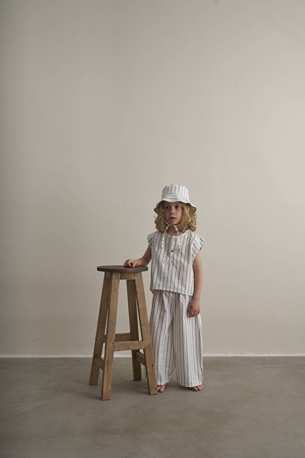 Striped Linea Nova Series Hat Set