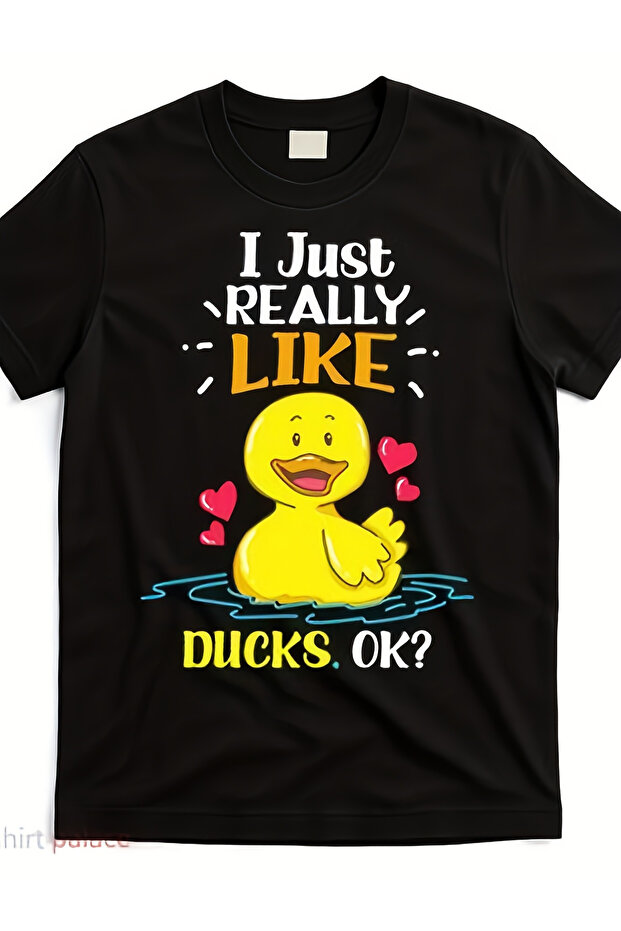 Men's Fun "I Love Ducks" T-shirt
