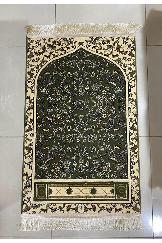 سجادة صلاة زخارف اسلامية - صنع تركي 8 ملي