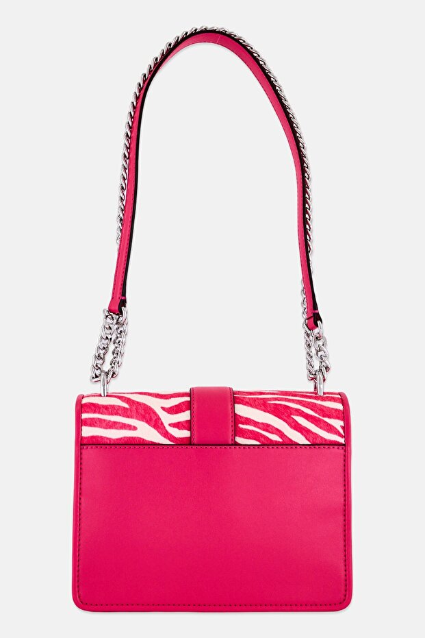 Women Animal Print Shoulder Bag, Multicolor - 4