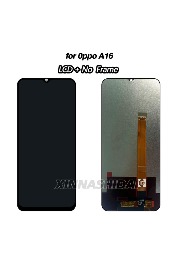 شاشة LCD سوداء بدون إطار 6.52 بوصة لـ A16 مع لوحة لمس رقمية بديلة لـ A16 CPH2269